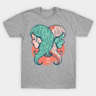 Gemini Illustration T-Shirt